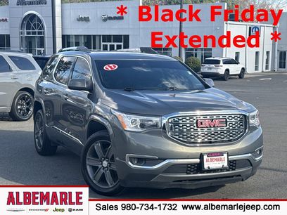 Used 2017 GMC Acadia Denali w/ Technology Package