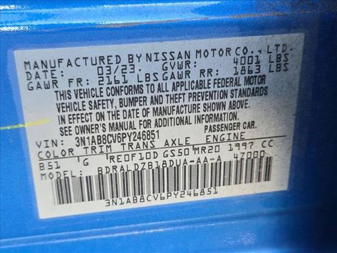 Used 2023 Nissan Sentra SV FWD image 14