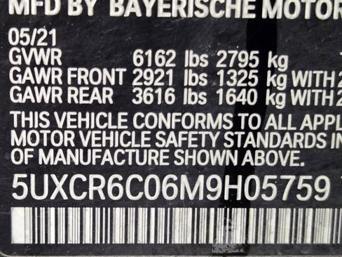 Used 2021 BMW X5 xDrive40i w/ Convenience Package image 22