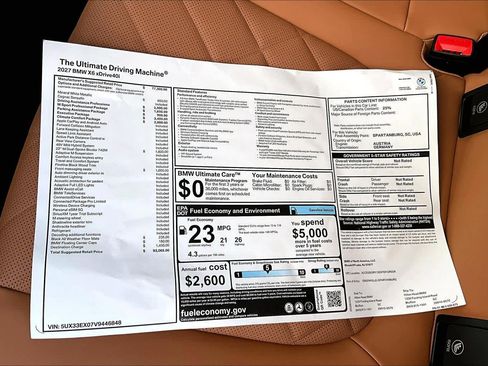 New 2027 BMW X6 xDrive40i AWD/4WD image 18