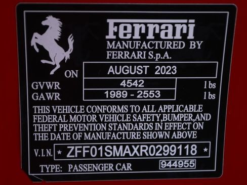 Certified 2024 Ferrari 296 GTS image 50