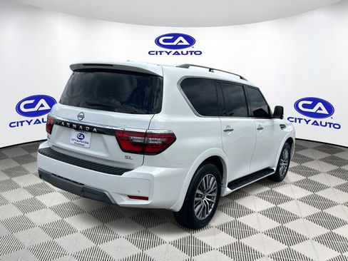 Used 2023 Nissan Armada SL w/ Captain's Chairs Package AWD/4WD image 3