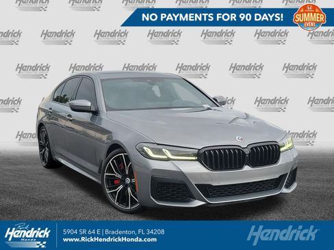 Used 2023 BMW M550i xDrive w/ Executive Package AWD/4WD image 1