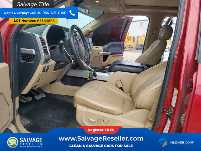Used 2017 Ford F350 Lariat w/ Lariat Value Package AWD/4WD image 9