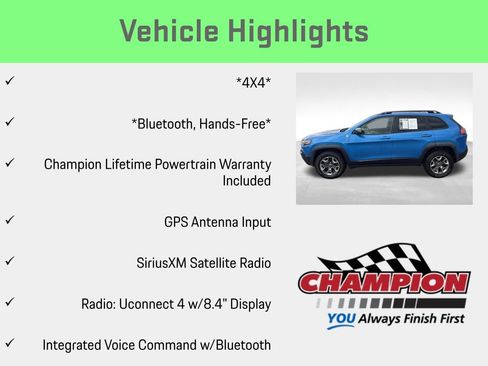Used 2019 Jeep Cherokee Trailhawk AWD/4WD image 6