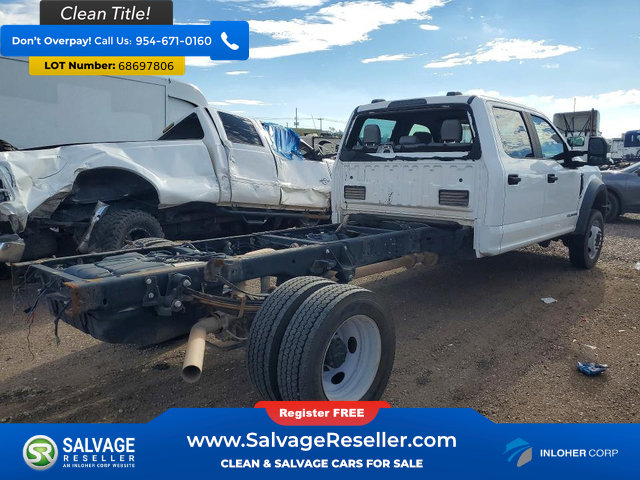 Used 2022 Ford F550 4x4 Crew Cab Super Duty w/ Power Equipment Group image 4