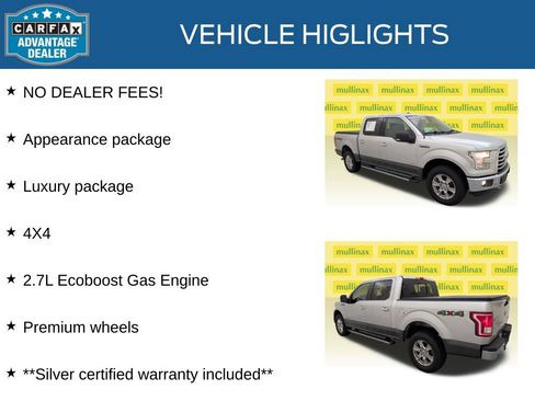 Used 2015 Ford F150 XLT w/ Equipment Group 302A Luxury AWD/4WD image 11