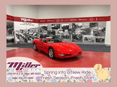 Used 1999 Chevrolet Corvette Convertible w/ Performance Handling Pkg image 1