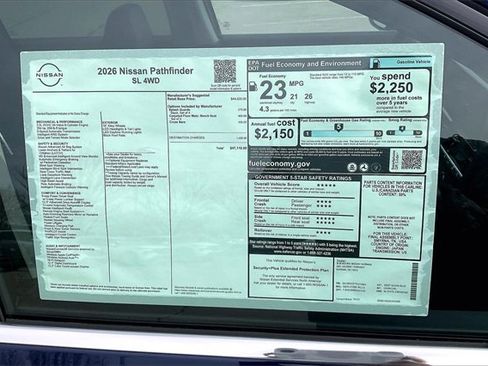 New 2026 Nissan Pathfinder SL image 13