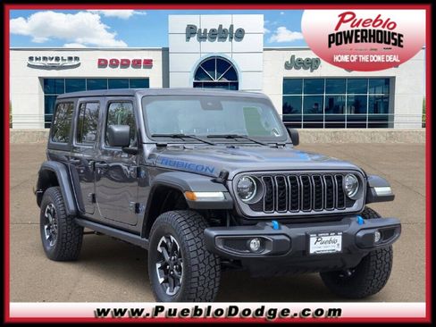 Certified 2024 Jeep Wrangler Unlimited Rubicon 4xe AWD/4WD image 1