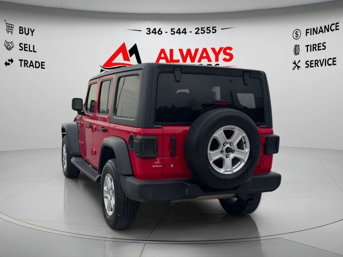 Used 2020 Jeep Wrangler Unlimited Sport S AWD/4WD image 7