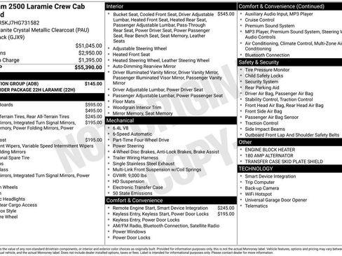 Used 2017 RAM 2500 Laramie w/ Protection Group image 7