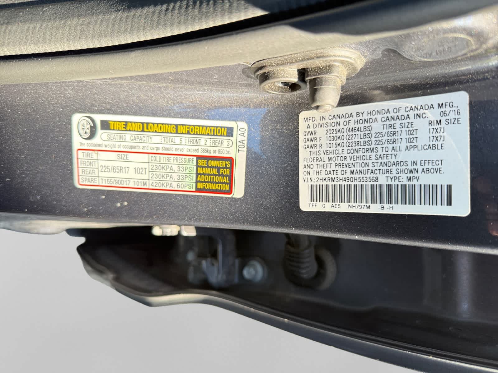 Used 2016 Honda CR-V SE image 25