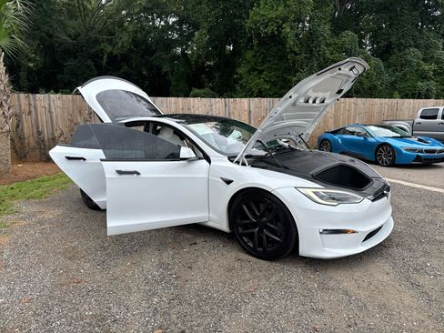 Used 2021 Tesla Model S Plaid AWD/4WD image 43