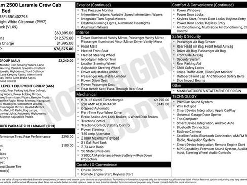 Used 2024 RAM 2500 Laramie w/ Safety Group AWD/4WD image 29