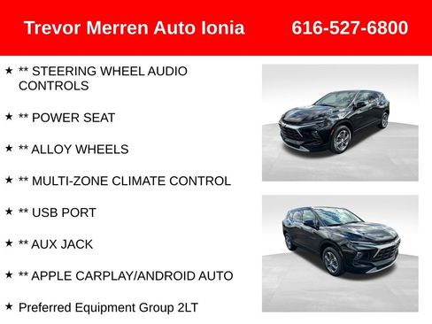 Used 2023 Chevrolet Blazer LT w/ Driver Confidence Package image 14