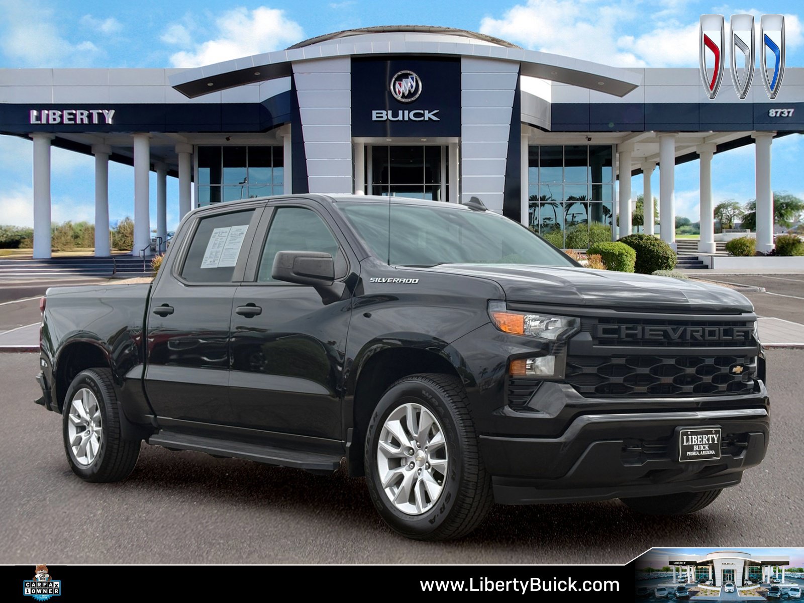 Used 2023 Chevrolet Silverado 1500 Custom RWD image 1