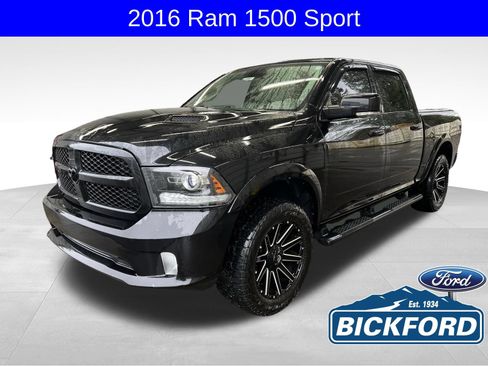 Used 2016 RAM 1500 Sport w/ Sport Premium Group AWD/4WD image 1