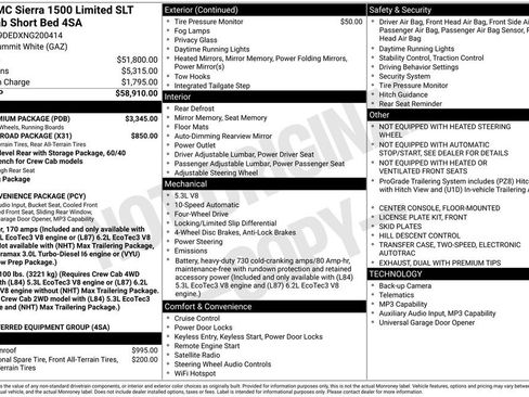 Certified 2022 GMC Sierra 1500 SLT w/ SLT Premium Package image 51