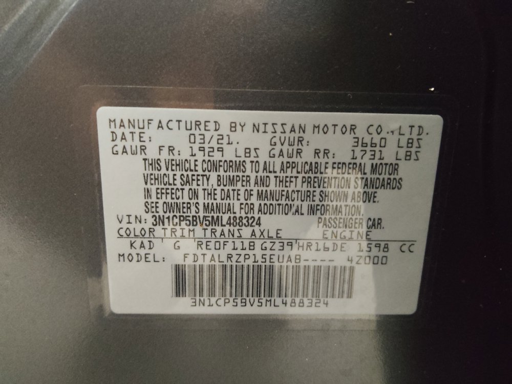 Used 2021 Nissan Kicks S FWD image 33