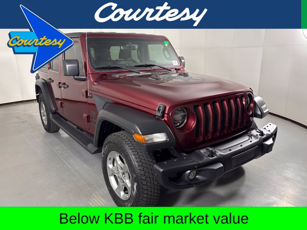 Used 2021 Jeep Wrangler Unlimited Sport AWD/4WD image 1