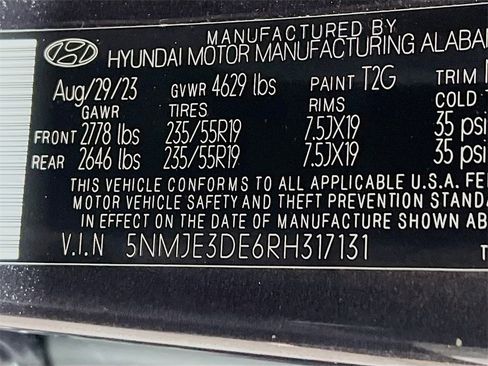 Used 2024 Hyundai Tucson Limited image 29