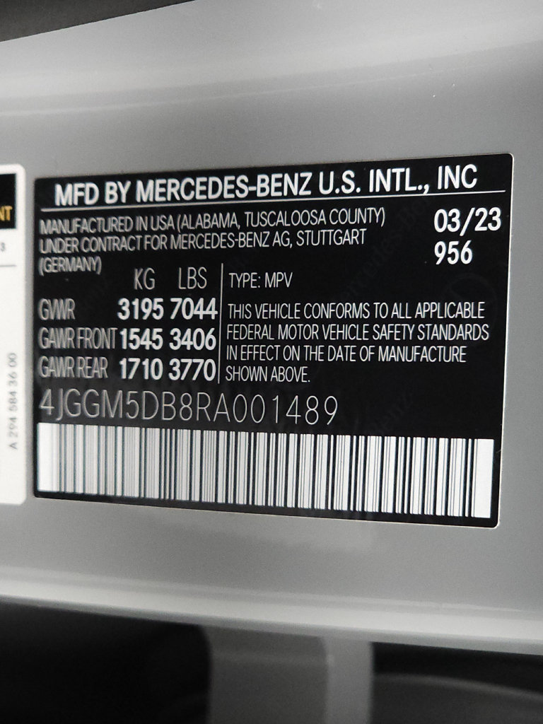 Certified 2024 Mercedes-Benz EQE AMG 4MATIC SUV w/ AMG Dynamic Plus Package image 38
