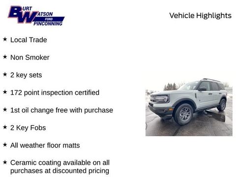 Used 2023 Ford Bronco Sport Big Bend w/ Convenience Package image 10