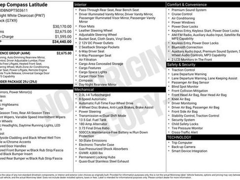 Used 2023 Jeep Compass Latitude w/ Convenience Group AWD/4WD image 6