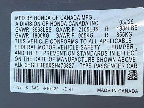 Used 2025 Honda Civic Si image 31