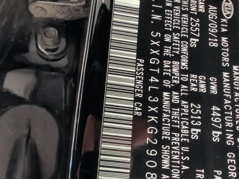 Used 2019 Kia Optima S w/ S Panoramic Sunroof Package FWD image 4