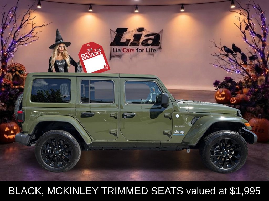 Certified 2024 Jeep Wrangler Unlimited Sahara w/ Technology Group AWD/4WD image 2