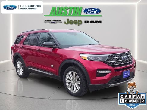 Certified 2022 Ford Explorer King Ranch w/ Class IV Trailer Tow Package AWD/4WD image 7