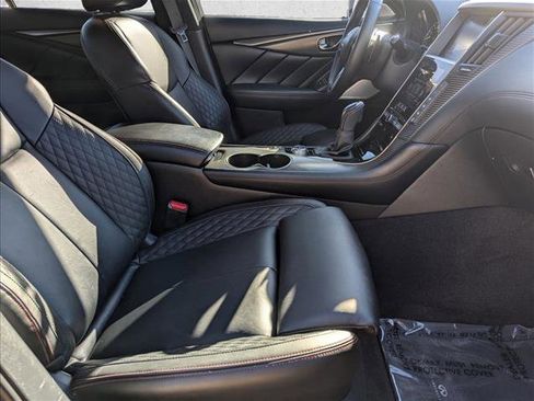 Used 2024 INFINITI Q50 Red Sport 400 w/ Black Opal Edition image 21