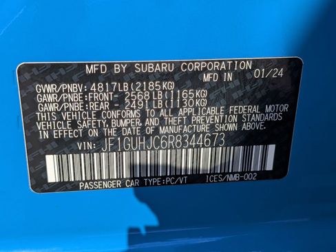 Used 2024 Subaru Impreza RS AWD/4WD image 40