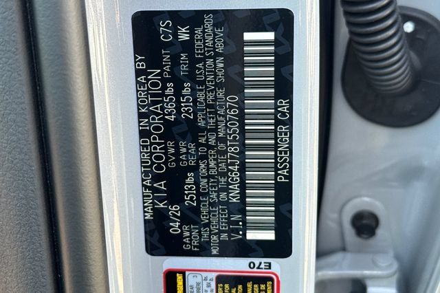 New 2026 Kia K5 GT-Line w/ GT-Line Red Interior Package FWD image 35