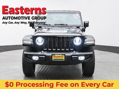 Used 2023 Jeep Wrangler Unlimited Rubicon 4xe w/ Steel Bumper Group AWD/4WD image 2