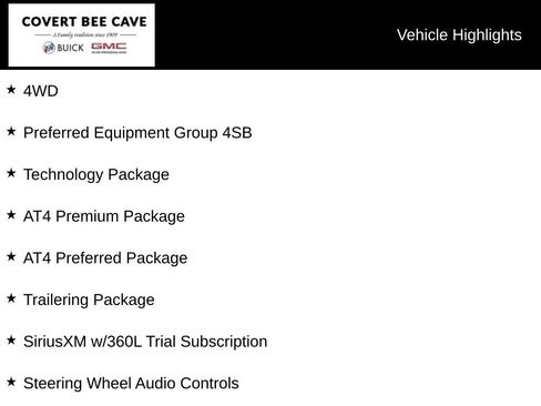 Used 2025 GMC Sierra 1500 AT4 w/ AT4 Premium Package AWD/4WD image 6