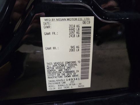 Used 2020 Nissan Altima 2.0 Platinum image 33