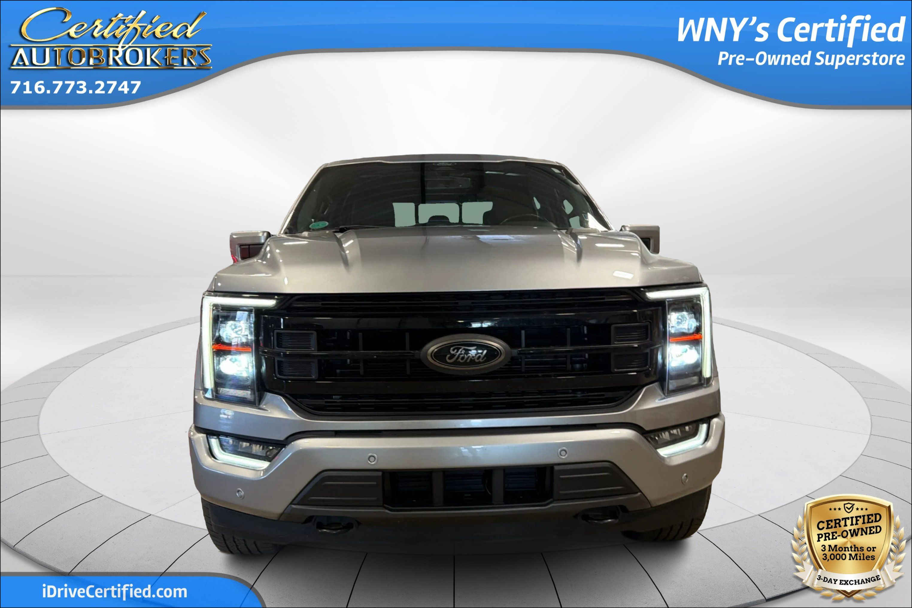 Used 2022 Ford F150 Platinum w/ Max Trailer Tow Package AWD/4WD image 2