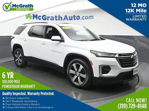 Used 2023 Chevrolet Traverse LT w/ LT Premium Package AWD/4WD image 1
