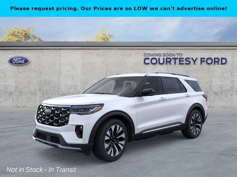New 2026 Ford Explorer Platinum image 1