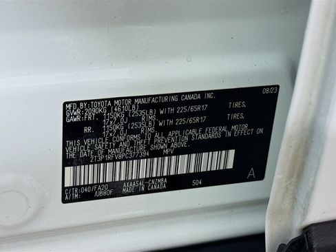 Certified 2023 Toyota RAV4 XLE w/ Convenience Package AWD/4WD image 30