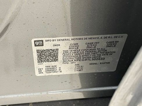 New 2026 Chevrolet Equinox LT w/ Safety and Technology Package AWD/4WD image 21