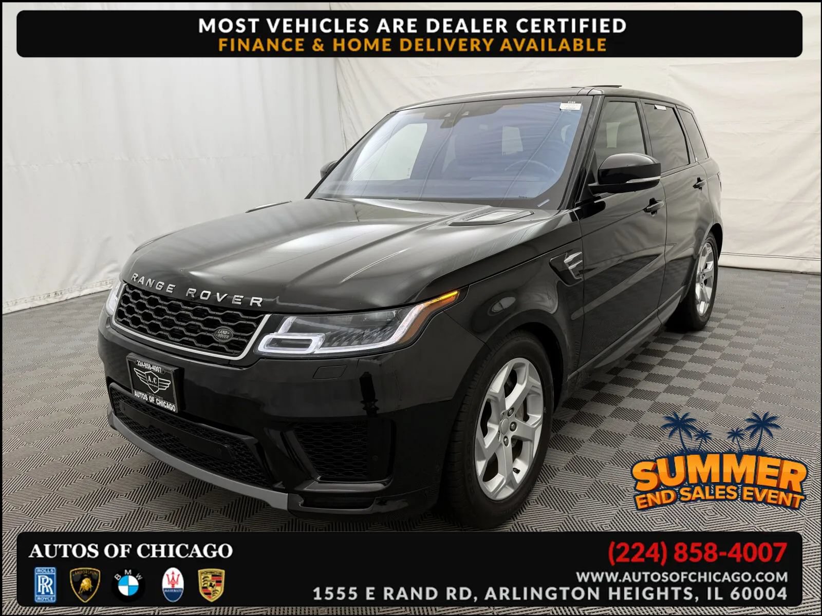 Used 2018 Land Rover Range Rover Sport HSE AWD/4WD image 1