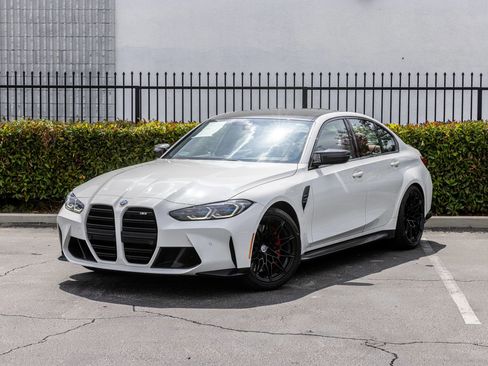 Used 2023 BMW M3 w/ M Carbon Exterior Package RWD image 41