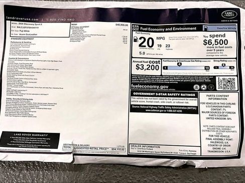 New 2025 Land Rover Discovery Sport S image 12