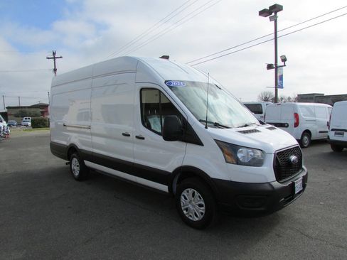 Used 2023 Ford Transit 250 148 High Roof Extended w/ Load Area Protection Package RWD image 2