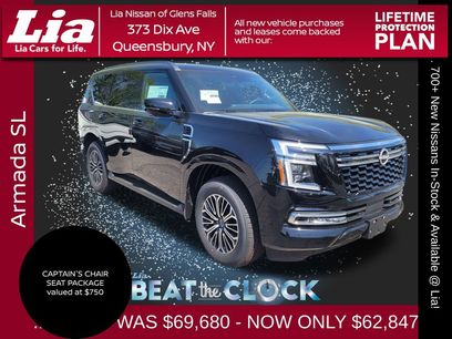 New 2025 Nissan Armada SL w/ Captain's Chari Seat Package