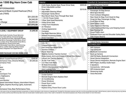 Used 2025 RAM 1500 Big Horn AWD/4WD image 9